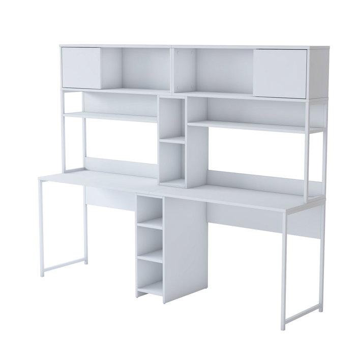 Hanah Home Escritorio de Estudio Blanco 210 cm